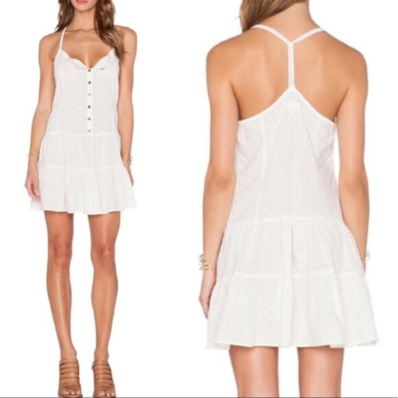 Current/Elliott Florence Dress Ivory Small - Picture 3 of 14